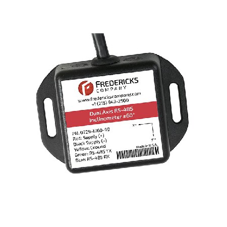 0729-1760-99（±60°，RS485）雙軸傾角傳感器